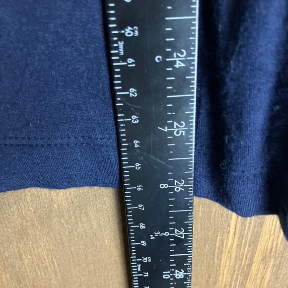 Lou & Grey Womens Sweater Navy Blue Cowl Neck Long Sleeve Soft Stretch XSmall - Picture 9 of 12